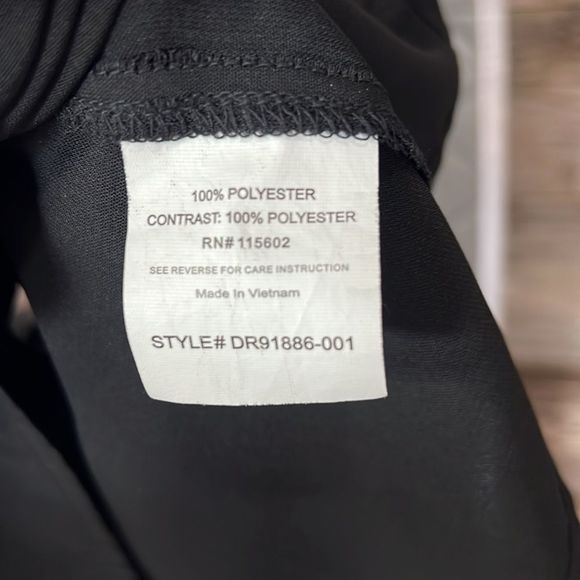 EUC Lush Color Block Pleated Front Shift Dress with Open Back Medium 💗 - Picture 7 of 8